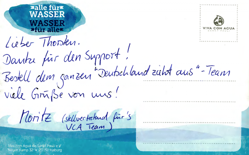 Weitere Spenden sind raus